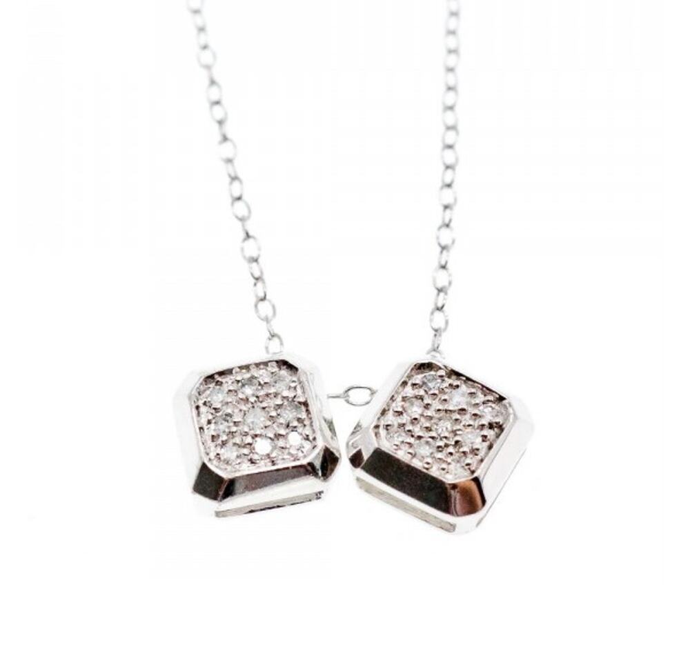 925 Sterling Silver CZ Necklace Pendant